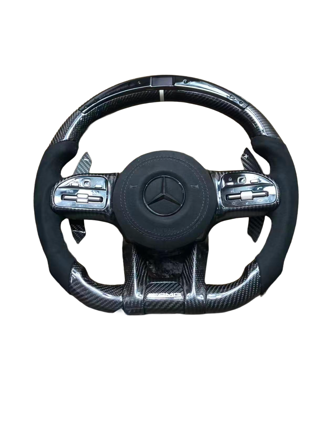 Mercedes AMG Carbon Fibre Steering Wheel