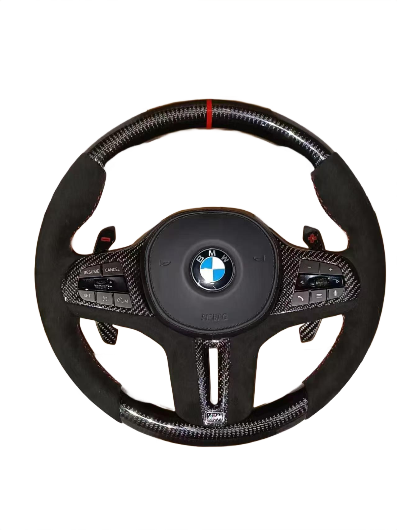 Red Accents | Carbon Fibre | Alcantara