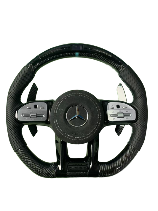 Tiffany Blue Accent | LED RPM Display | Carbon Fibre