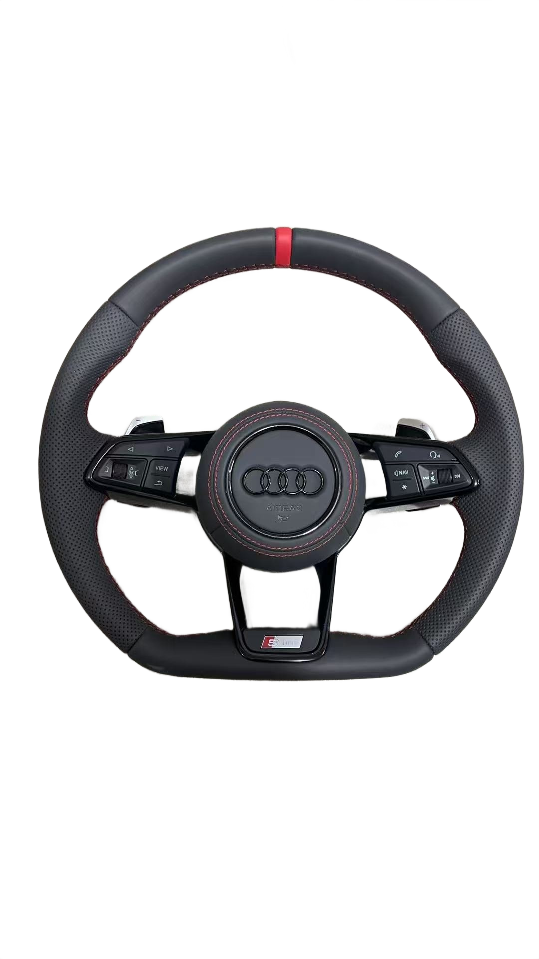 Red Accents | Full Leather