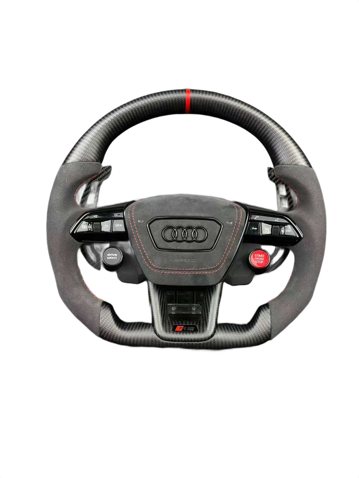 Full Matte Carbon Fibre | Magnetic Paddle Shifters | Alcantara