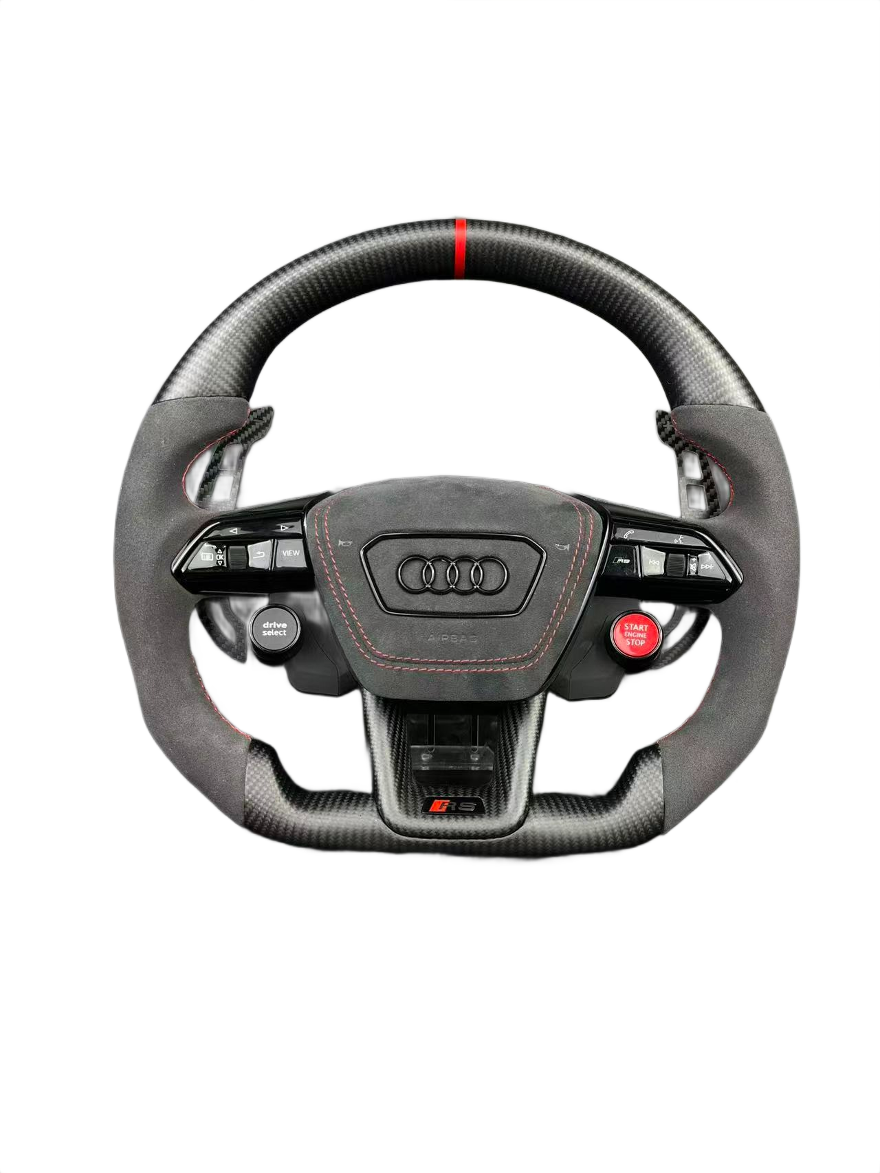 Full Matte Carbon Fibre | Magnetic Paddle Shifters | Alcantara