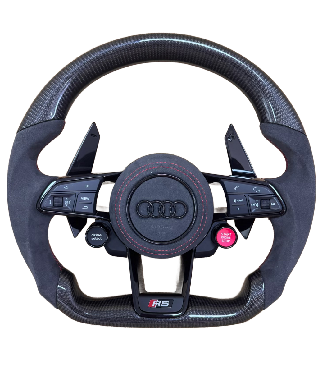 Audi Carbon Fibre Steering Wheel