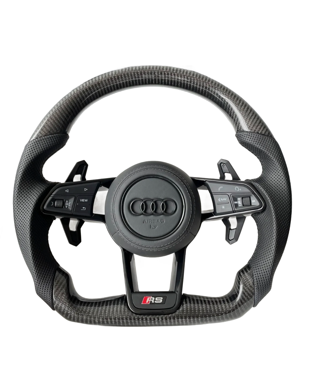 Audi Carbon Fibre Steering Wheel