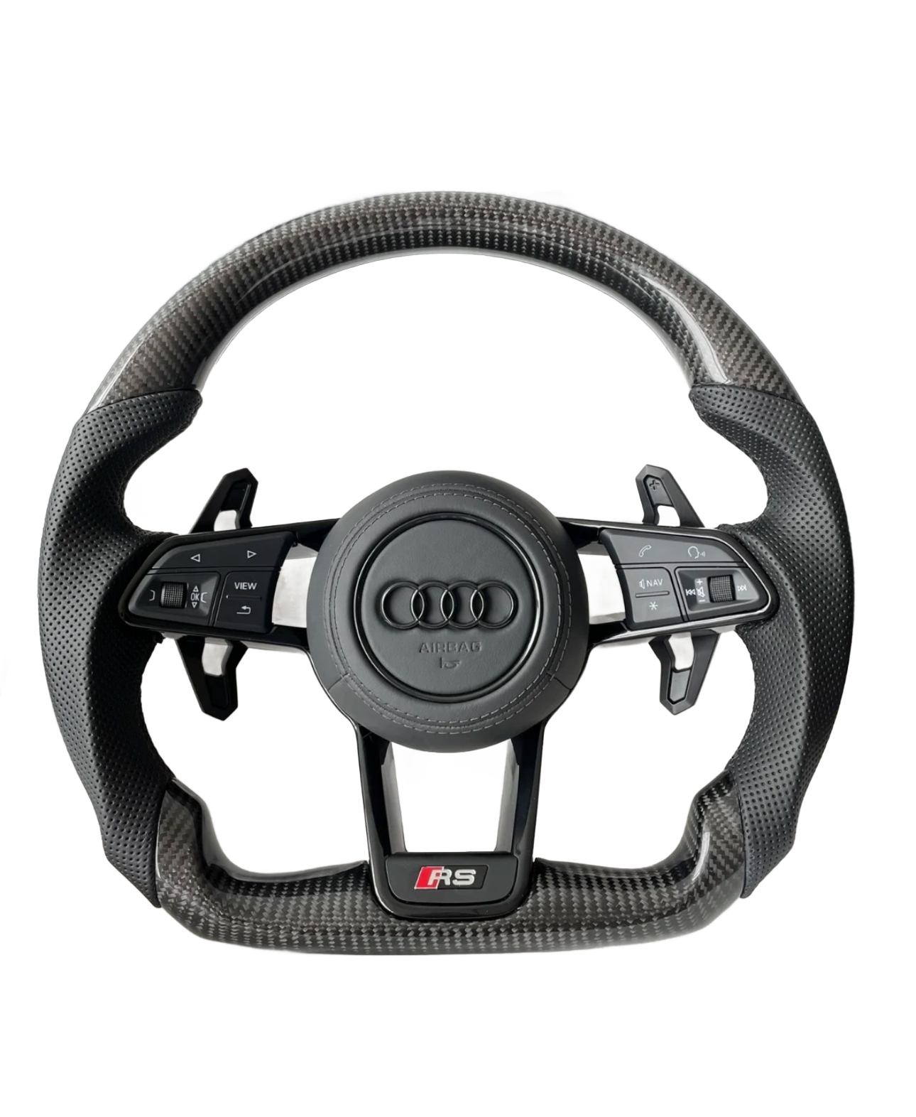 Audi Carbon Fibre Steering Wheel