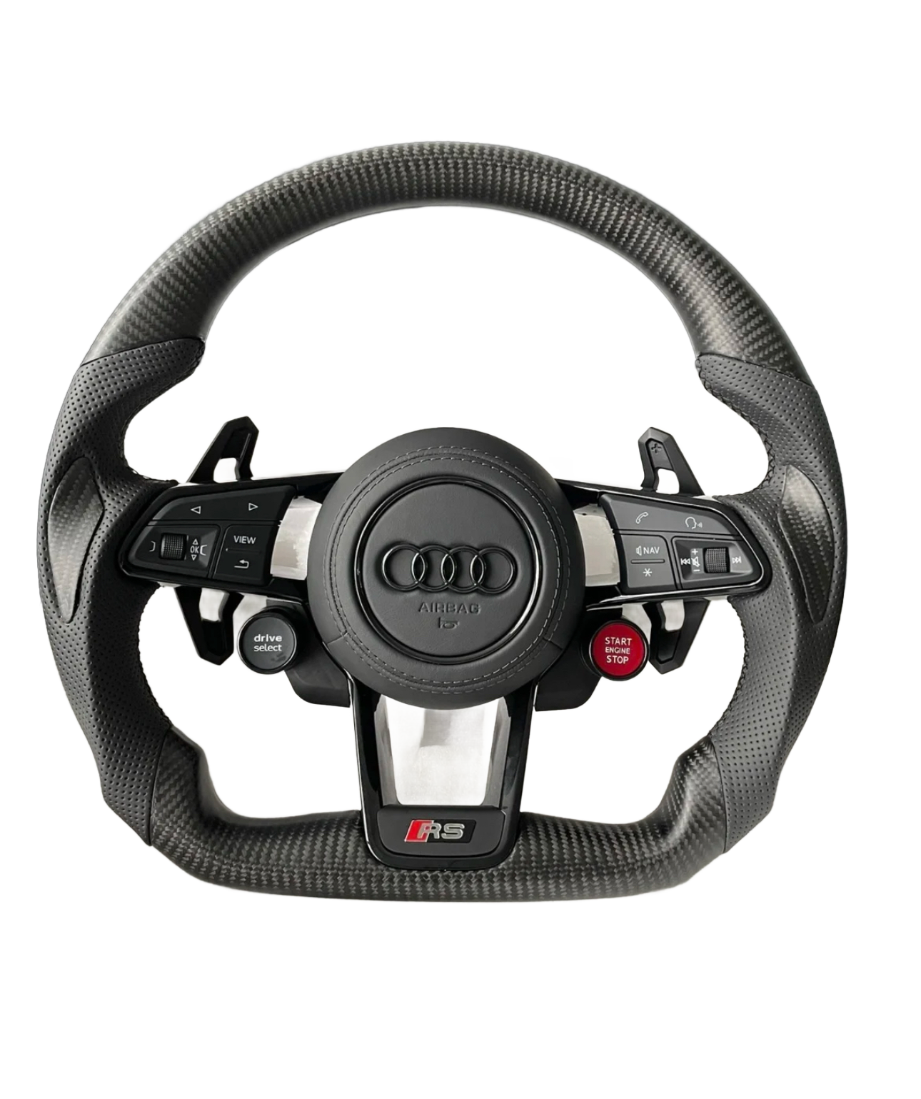 Audi Carbon Fibre Steering Wheel