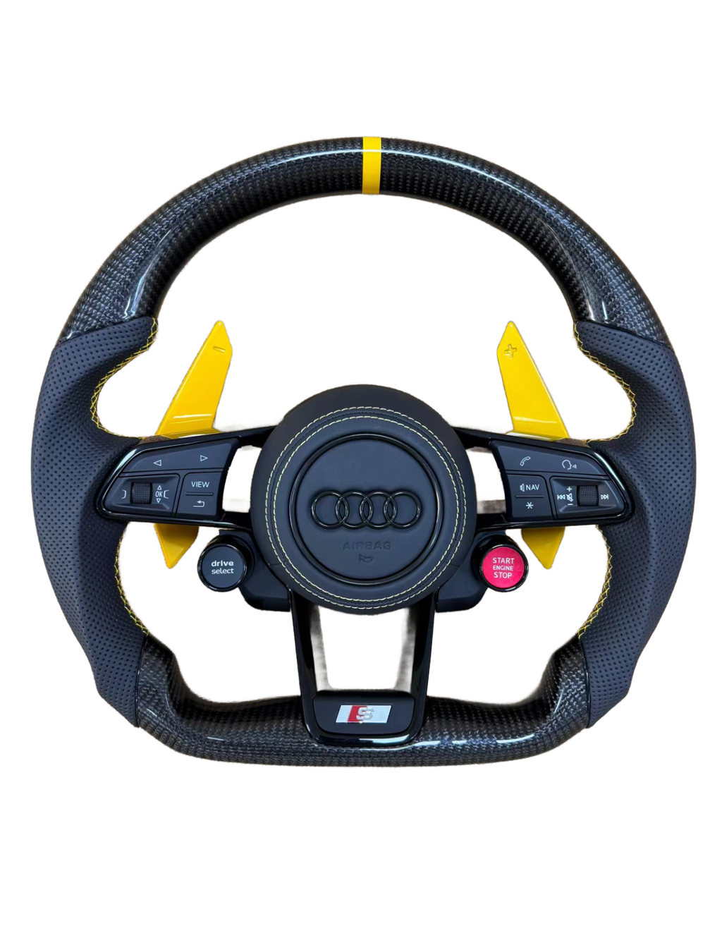 Audi Carbon Fibre Steering Wheel