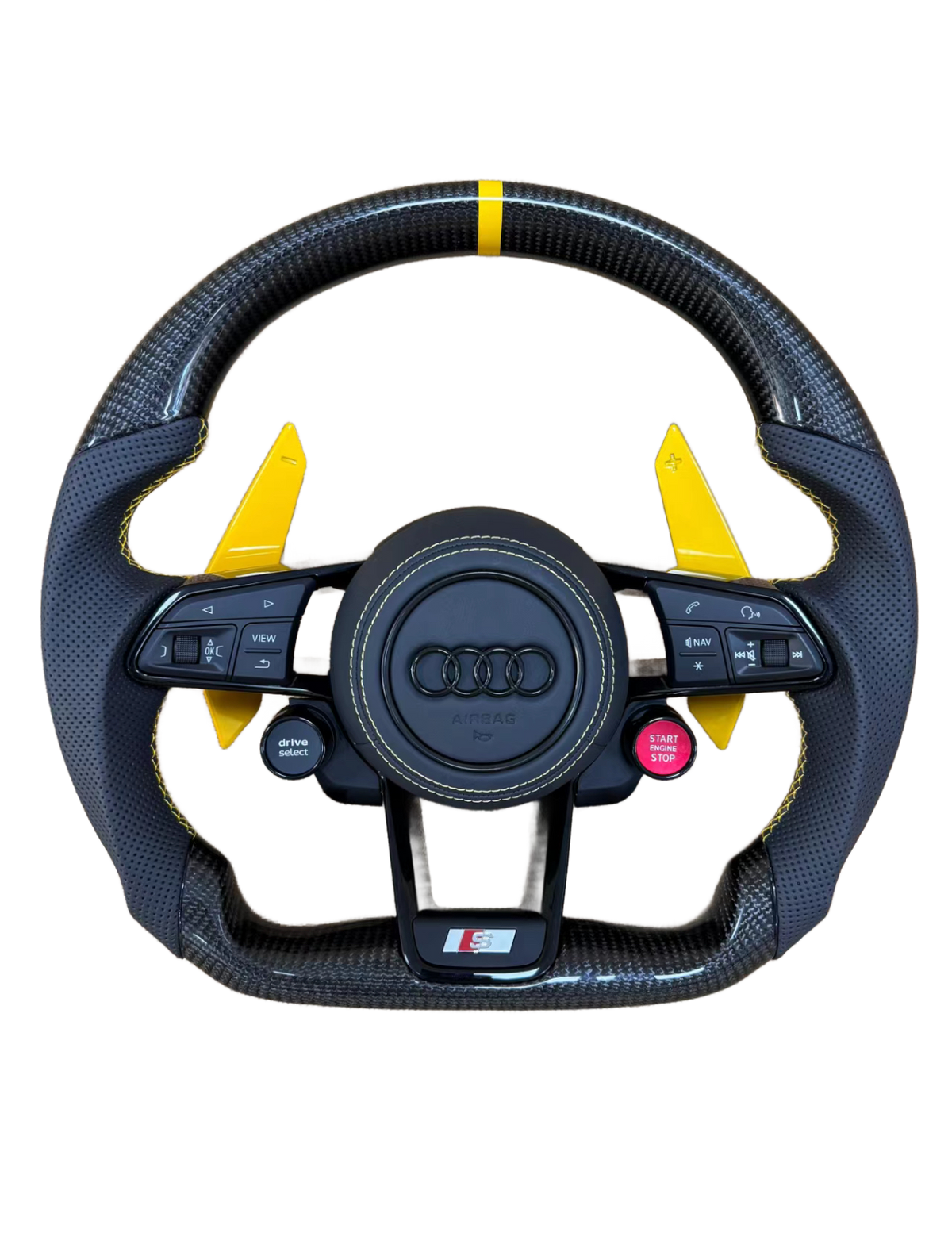 Audi Carbon Fibre Steering Wheel