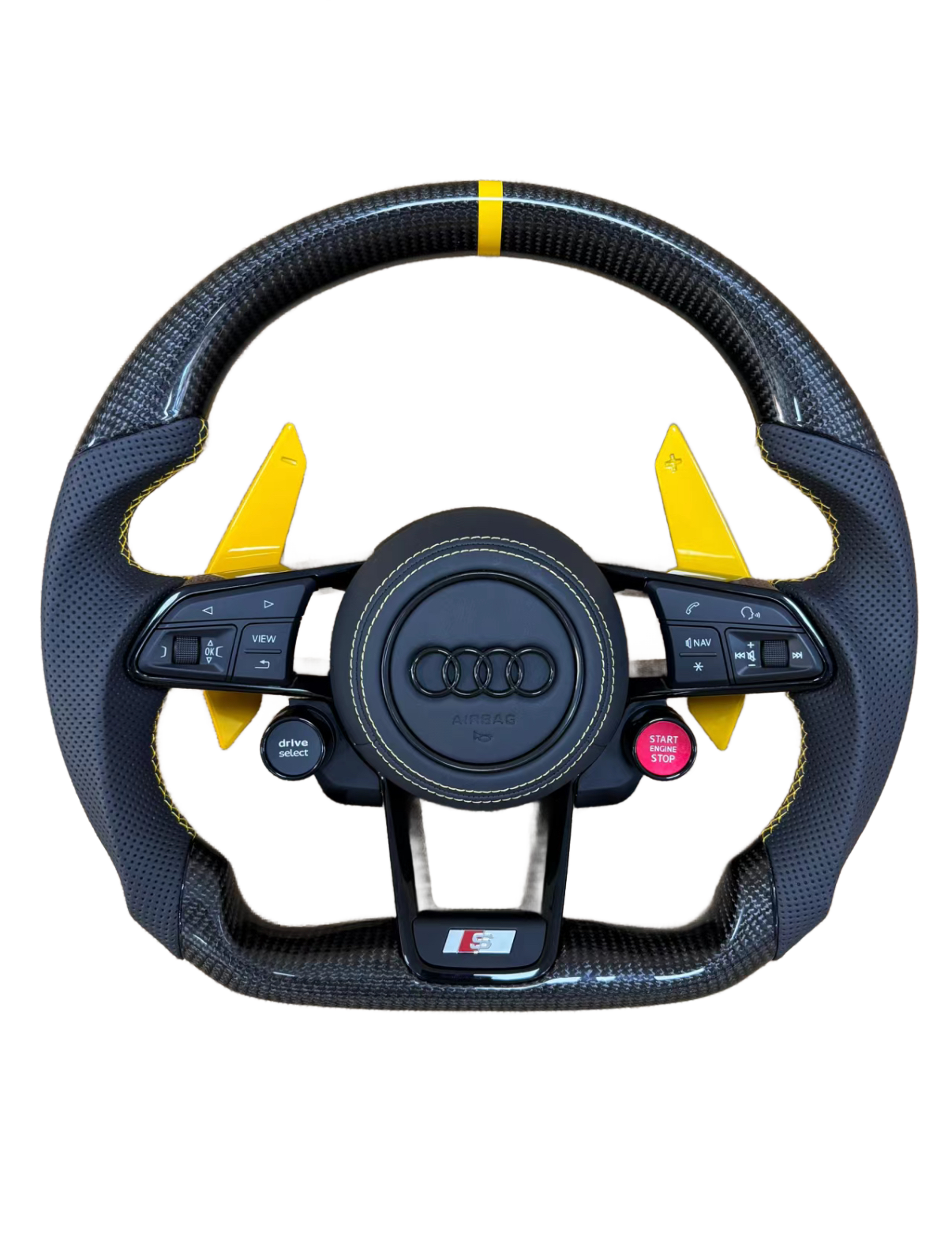 Audi Carbon Fibre Steering Wheel