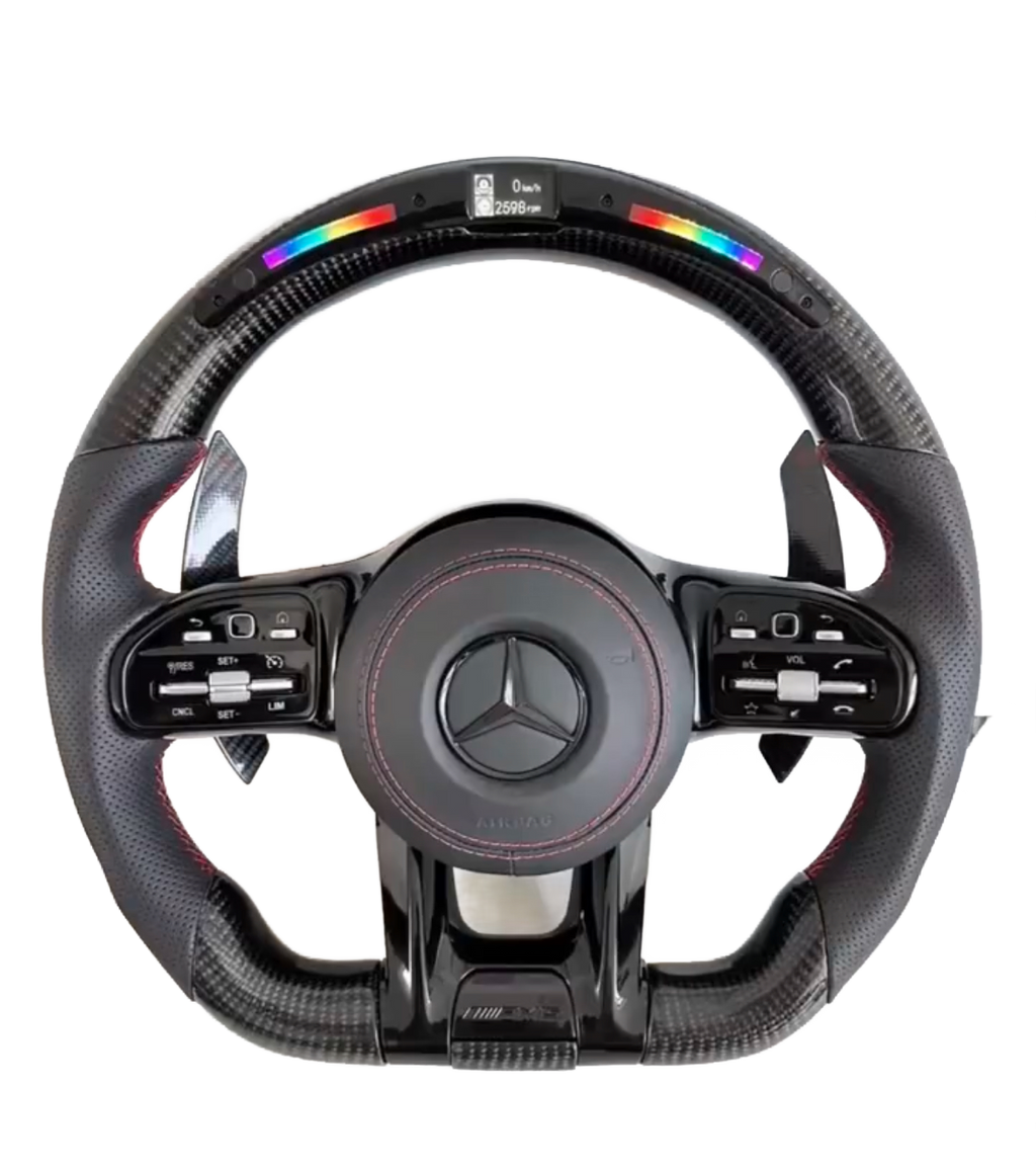 Mercedes AMG Carbon Fibre Steering Wheel