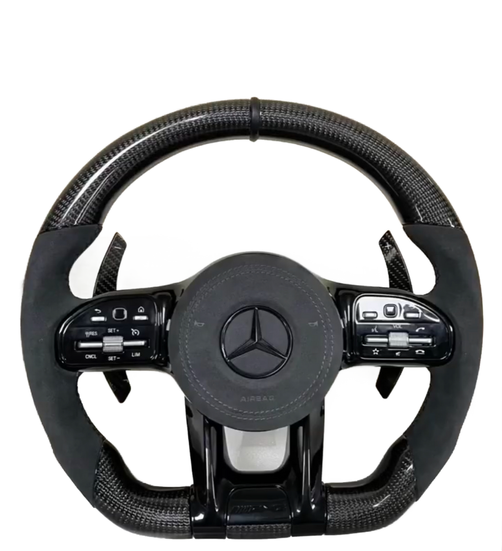 Mercedes AMG Carbon Fibre Steering Wheel
