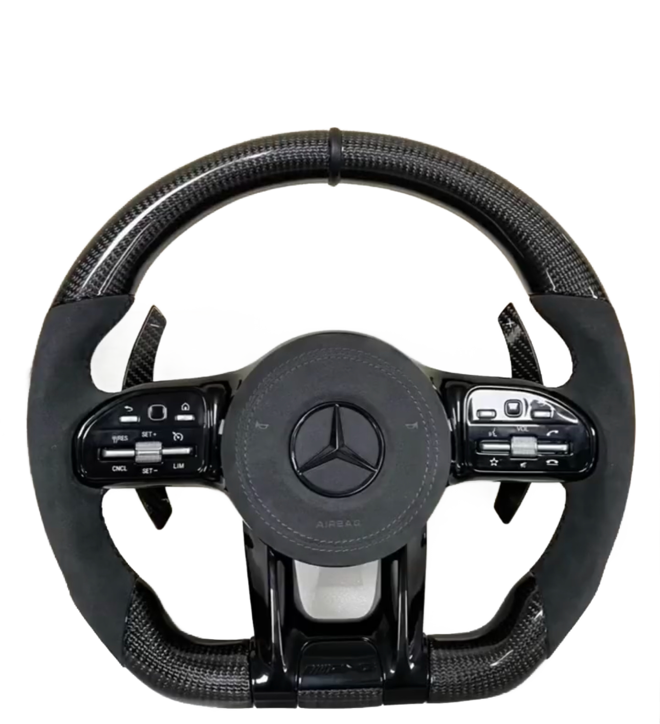 Mercedes AMG Carbon Fibre Steering Wheel
