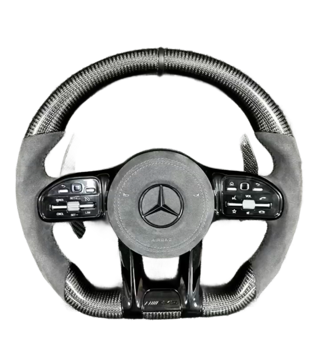Mercedes AMG Carbon Fibre Steering Wheel