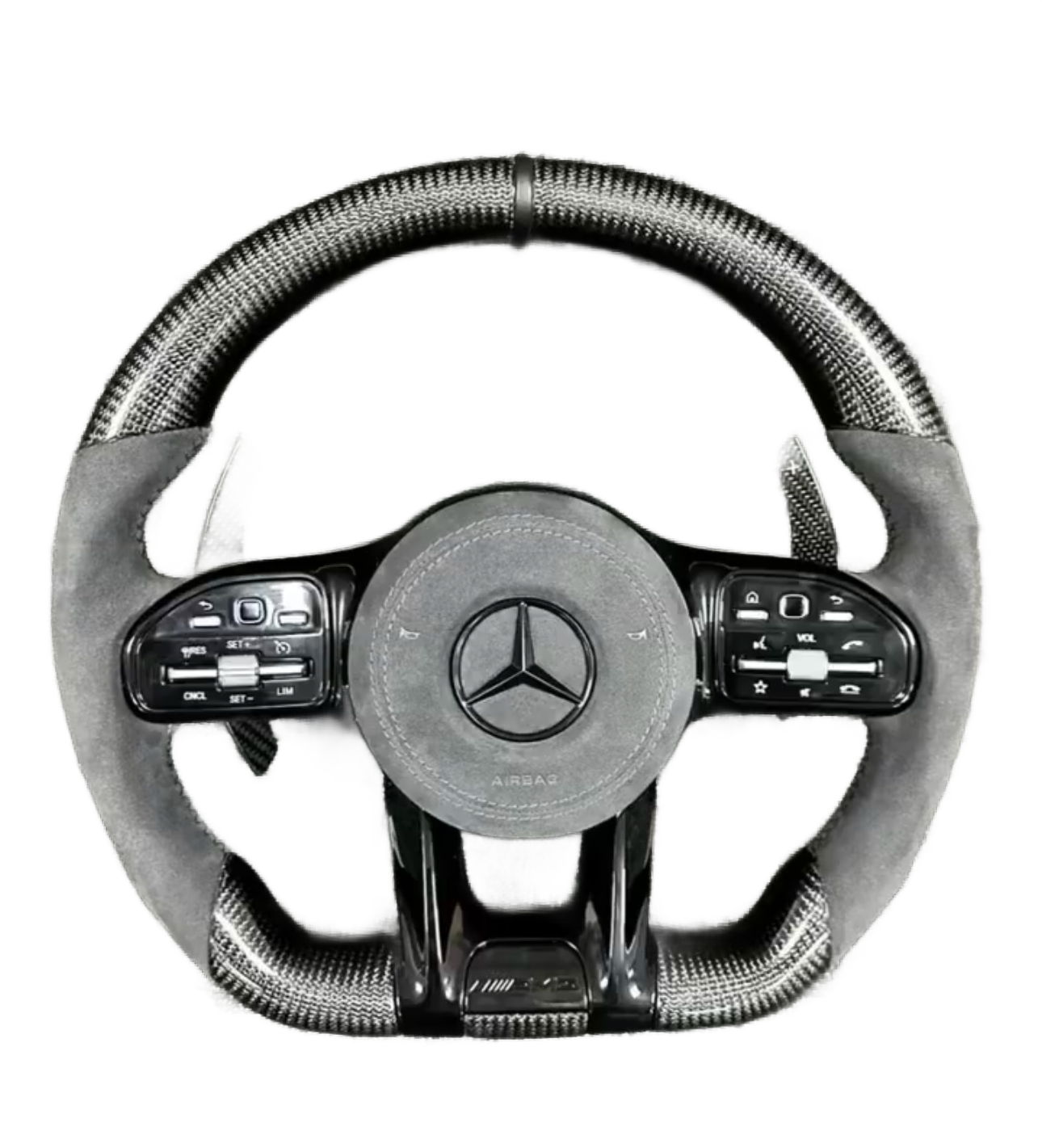 Mercedes AMG Carbon Fibre Steering Wheel
